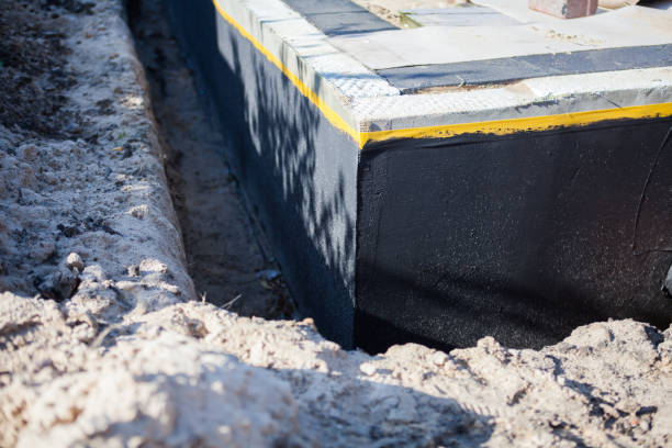 Professional Waterproofing technician working in Haddon Heights, NJ